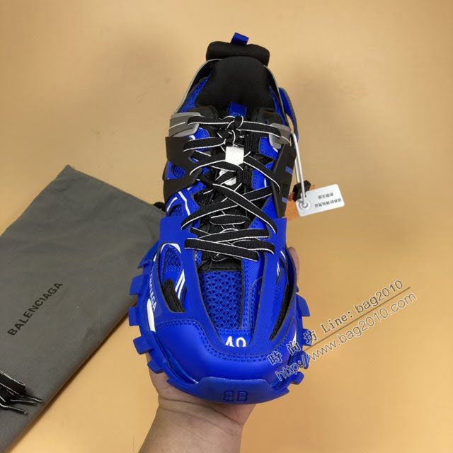 Balenciaga經典款男女鞋 巴黎世家頂級版本三代復古運動姥爺鞋 3代Triple-S 3.0 Balenciaga情侶款老爹鞋  hdbl1236